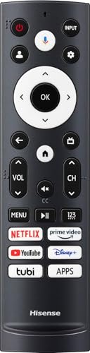 Hisense 100-Inch Class QD7 Series QLED 4K UHD Google Smart TV (100QD7N, 2024 Model) - QLED, Native 144Hz, Motion Rate 240, Direct Full Array, Game Mode Pro, Alexa Compatibility
