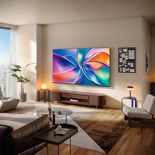 Hisense 55" Class QD6 Series (55QD6QF, 2025 Model) QLED 4K UHD Smart Fire TV, Voice Remote with Alexa, Dolby Vision, Dolby Atmos, Motion Rate 120, HDR 10+, Game Mode Plus, MEMC, VRR, ALLM