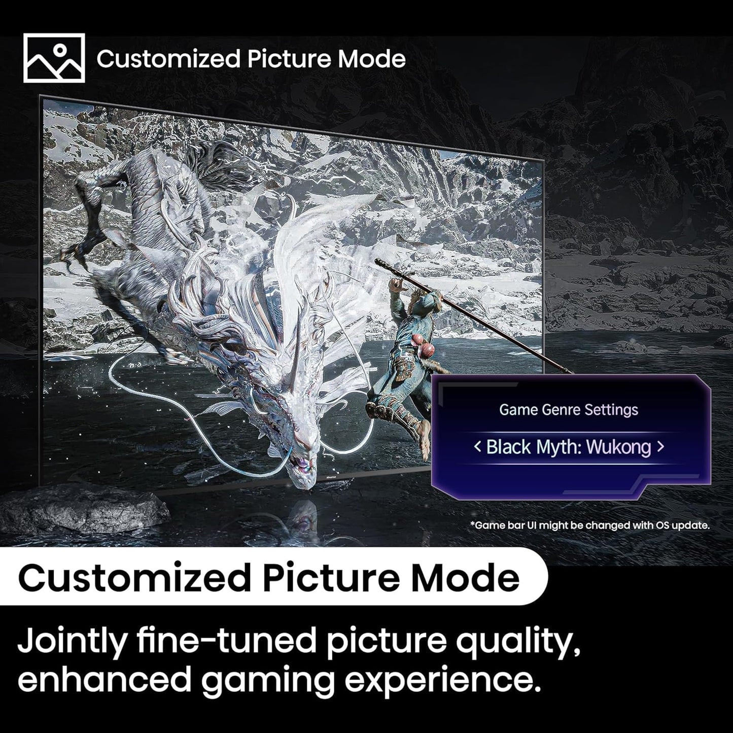 Hisense 100-Inch Class U7 Series ULED 4K UHD Google Smart TV (100U76N) - QLED, Native 144Hz, Motion Rate 480, Dolby Vision, Full Array Local Dimming, Game Mode Pro, Alexa Compatibility
