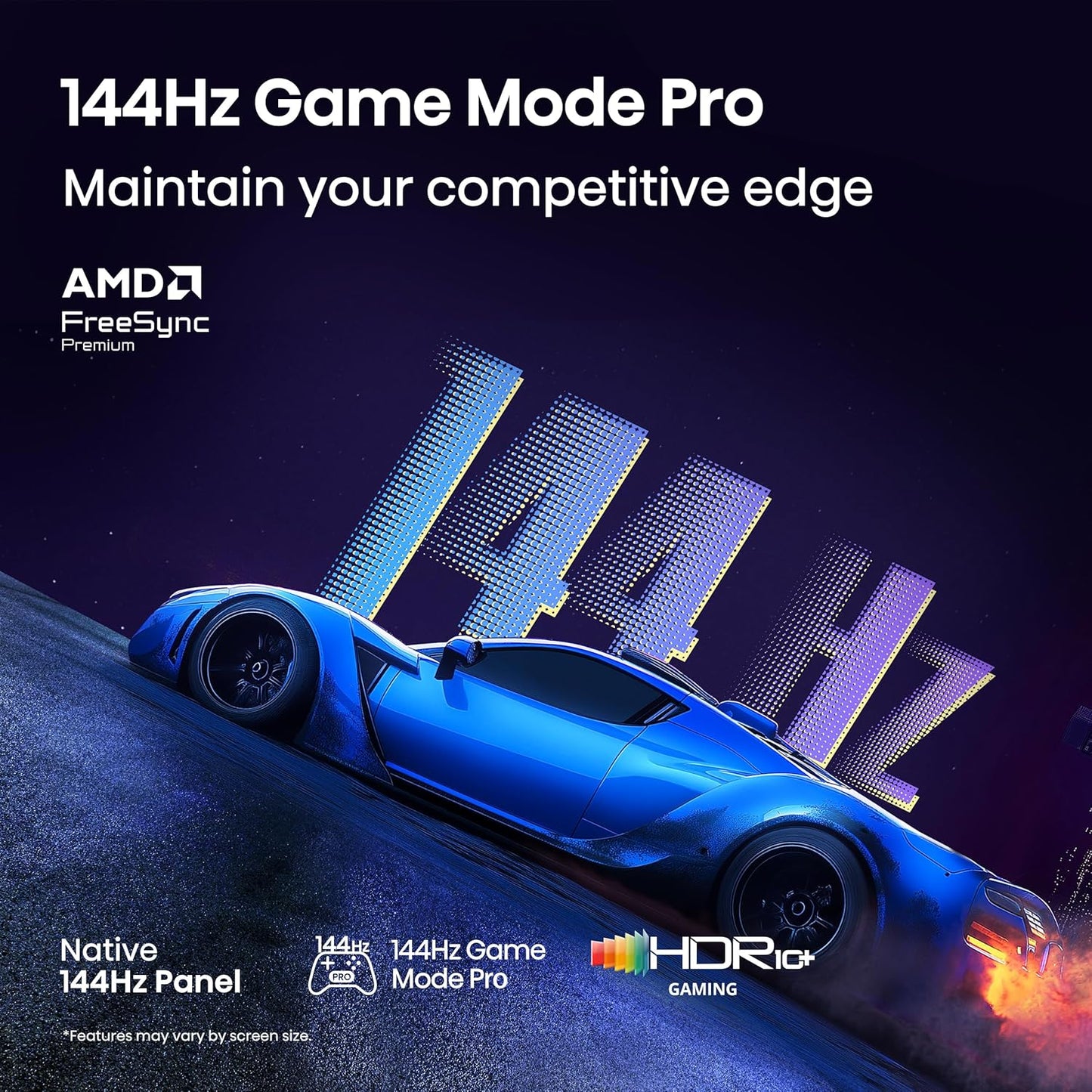 Hisense 98" Class QD5 Series (98QD5QG, 2025 Model) QLED 4K UHD Smart Google TV, Native144Hz, Motion Rate 480, Dolby Vision Atmos, HDR 10+, AMD FreeSync Premium, MEMC, VRR, ALLM