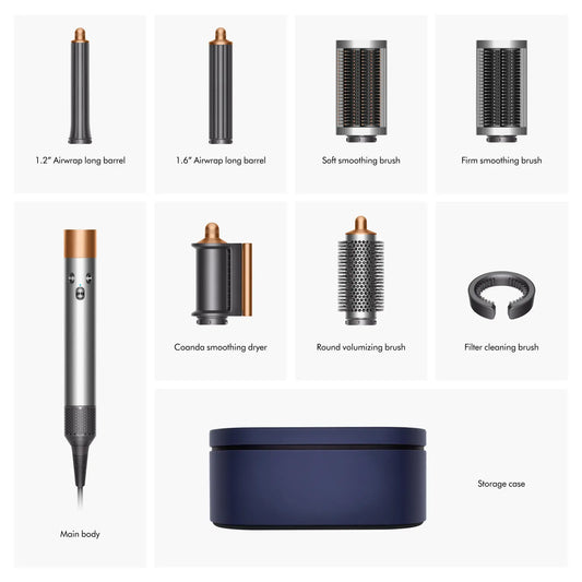 Dyson - Airwrap Multi-Styler Complete Long - Nickel/Copper